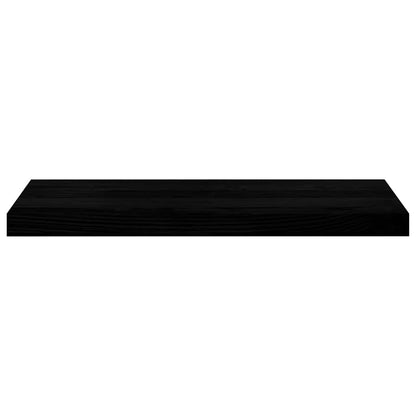 Traptreden 2 st 70x30x2 cm massief eikenhout donkerbruin