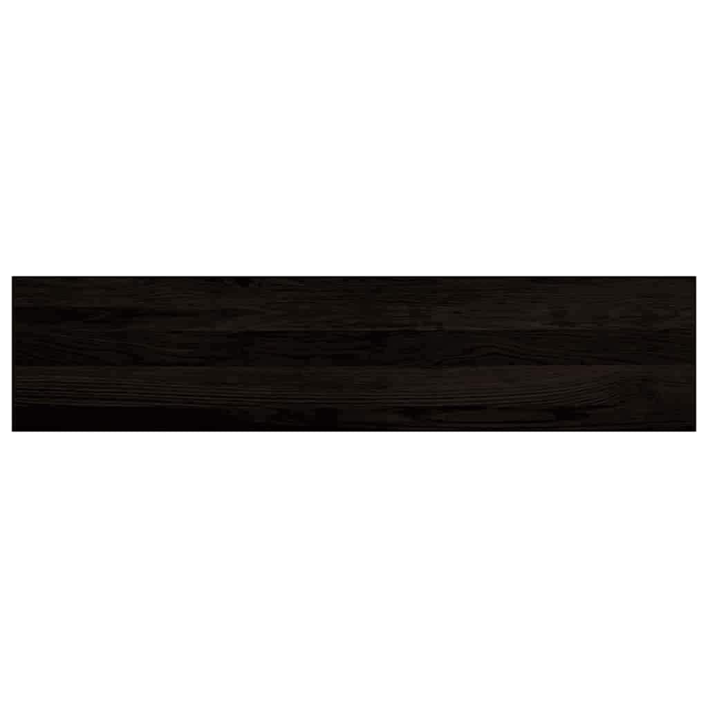 Traptreden Massief Eikenhout Donkerbruin 2 110 x 30 x 2 cm