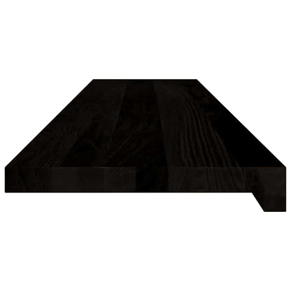 Traptreden Massief Eikenhout Donkerbruin 2 110 x 30 x 2 cm