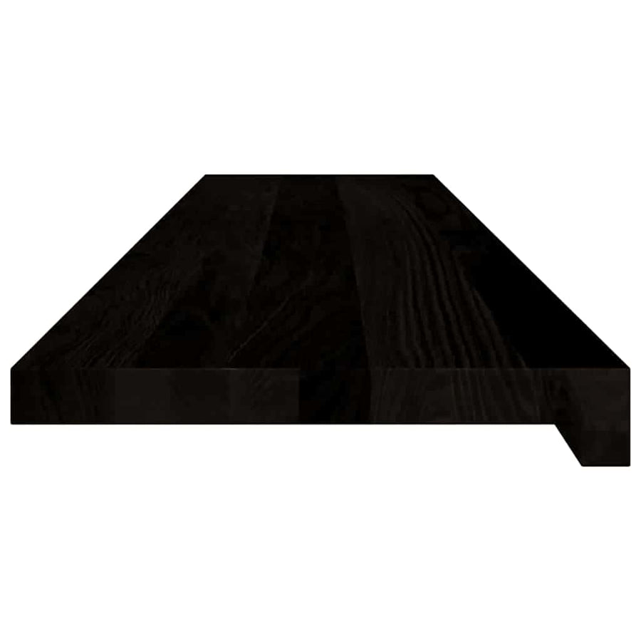 Traptreden Massief Eikenhout Donkerbruin 2 110 x 30 x 2 cm