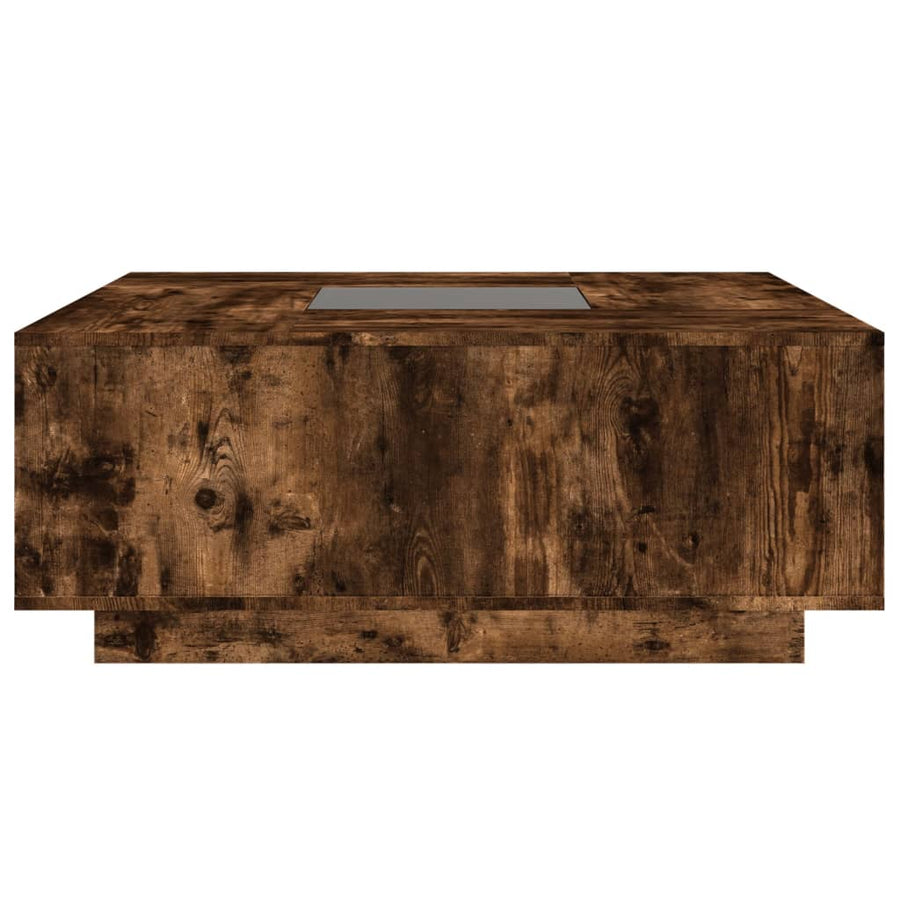 Salontafel Met Infinity Led Kleurig 100 x 100 x 40 cm