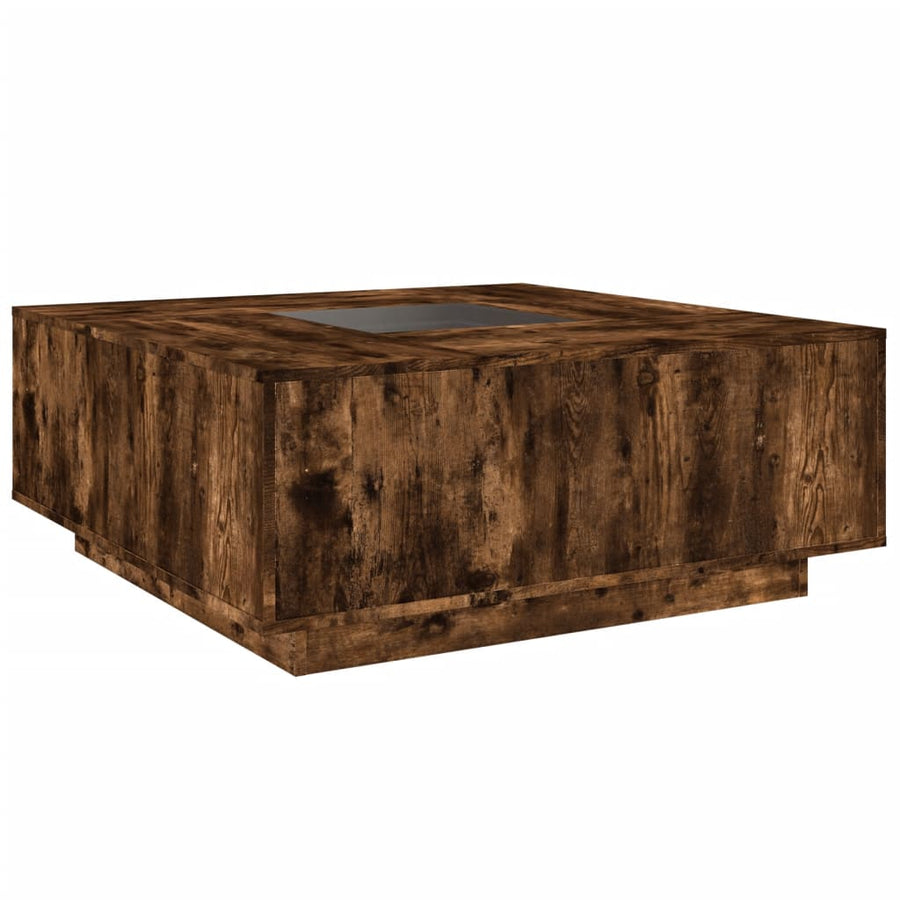 Salontafel Met Infinity Led Kleurig 100 x 100 x 40 cm