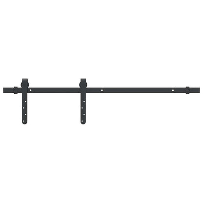 Ophangset voor schuifdeur 91,5 cm koolstofstaal