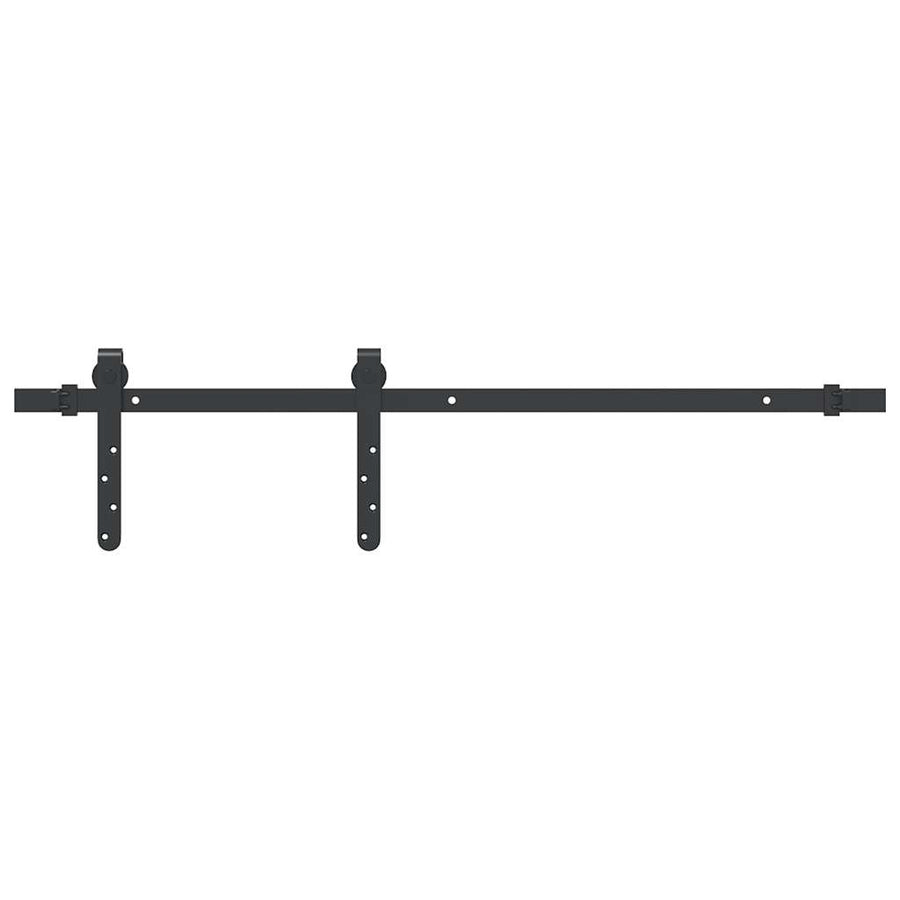 Ophangset voor schuifdeur 91,5 cm koolstofstaal