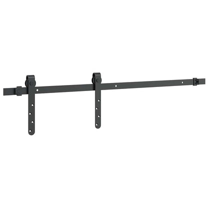 Ophangset voor schuifdeur 91,5 cm koolstofstaal