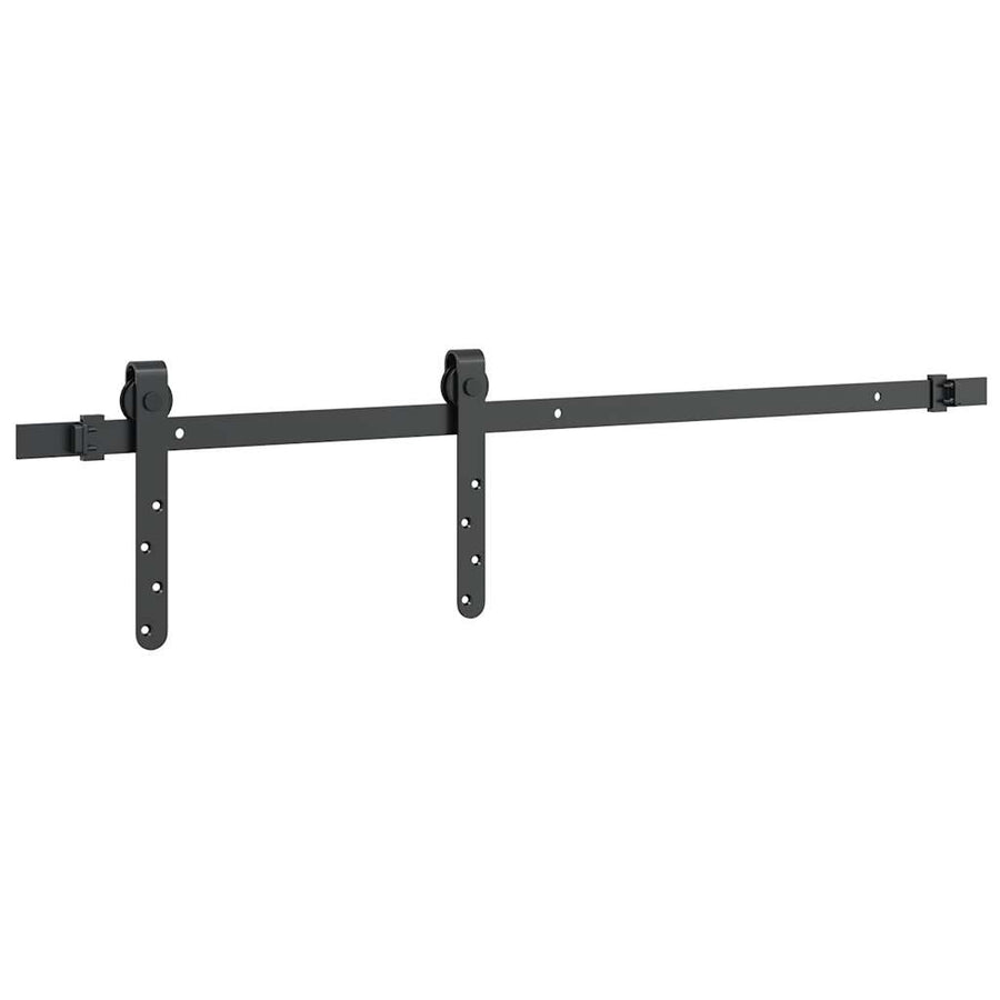 Ophangset voor schuifdeur 91,5 cm koolstofstaal