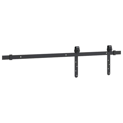 Ophangset voor schuifdeur 91,5 cm koolstofstaal