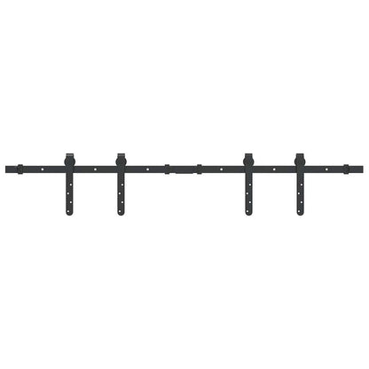 Ophangset voor schuifdeur 122 cm koolstofstaal