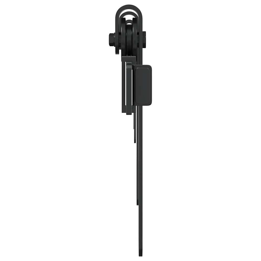 Ophangset voor schuifdeur 122 cm koolstofstaal