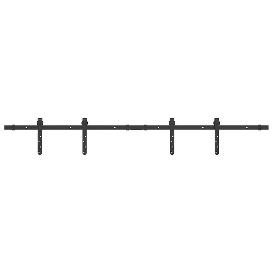 Ophangset voor schuifdeur 152,5 cm koolstofstaal