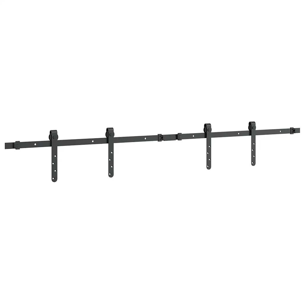 Ophangset voor schuifdeur 152,5 cm koolstofstaal