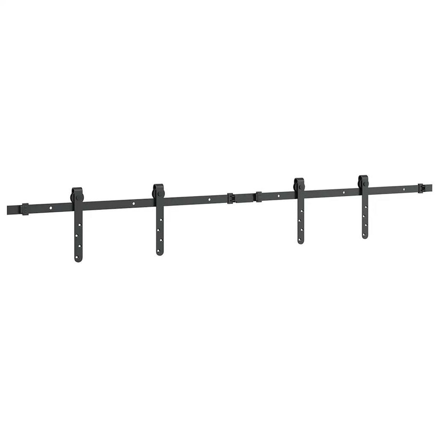 Ophangset voor schuifdeur 152,5 cm koolstofstaal