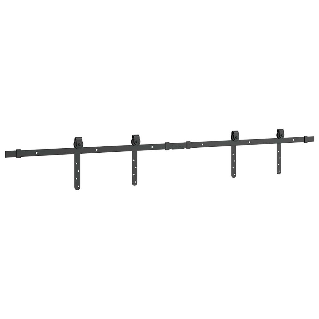 Ophangset voor schuifdeur 152,5 cm koolstofstaal