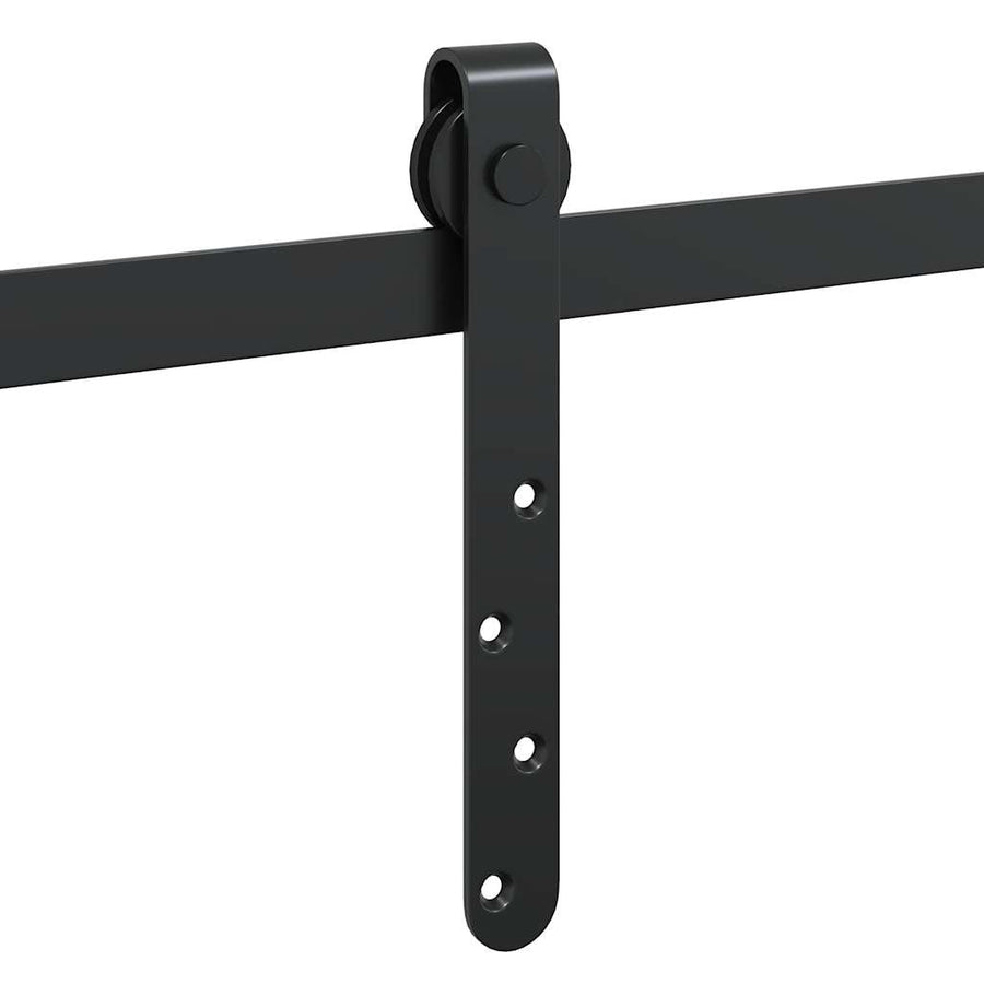 Ophangset voor schuifdeur 152,5 cm koolstofstaal