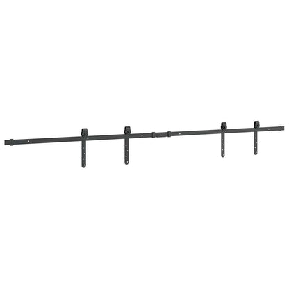 Ophangset voor schuifdeur 183 cm koolstofstaal