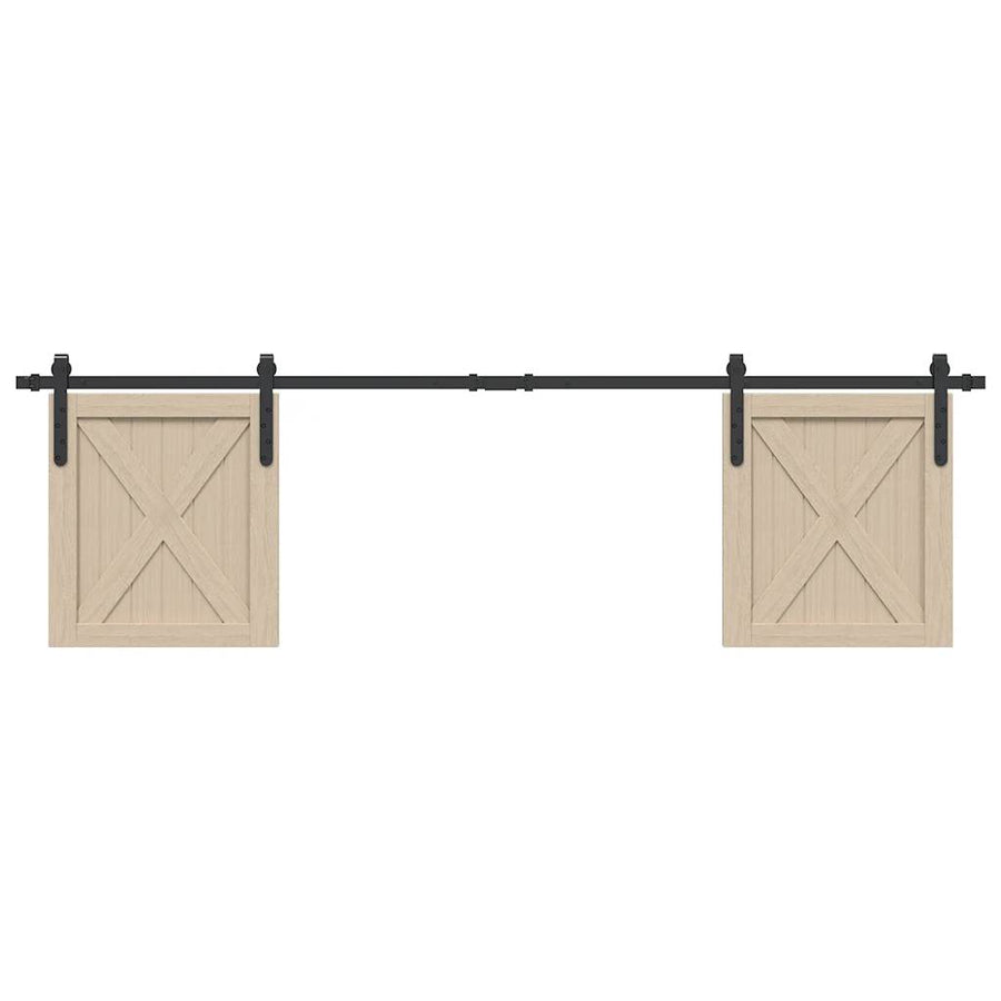 Ophangset voor schuifdeur 183 cm koolstofstaal