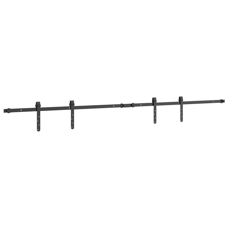 Ophangset voor schuifdeur 200 cm koolstofstaal