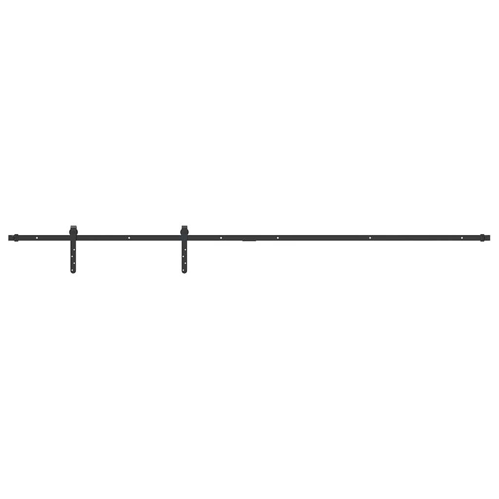 Ophangset voor schuifdeur 213 cm koolstofstaal