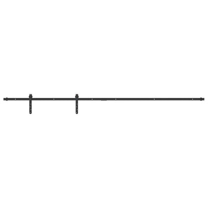 Ophangset voor schuifdeur 213 cm koolstofstaal
