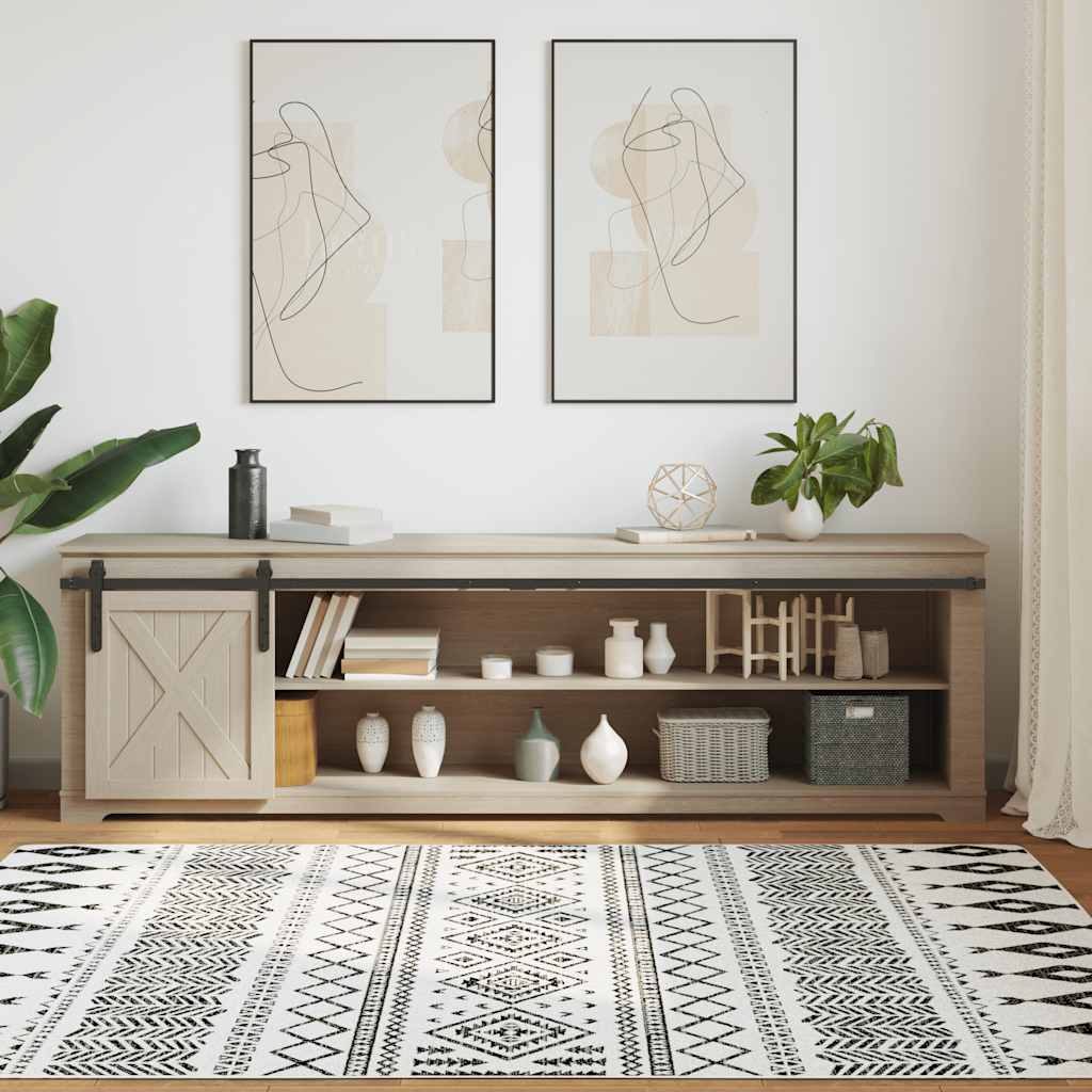 Ophangset voor schuifdeur 213 cm koolstofstaal