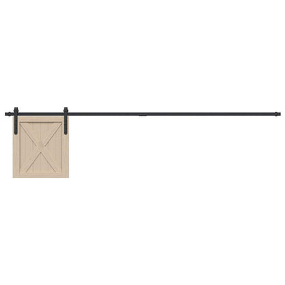 Ophangset voor schuifdeur 213 cm koolstofstaal