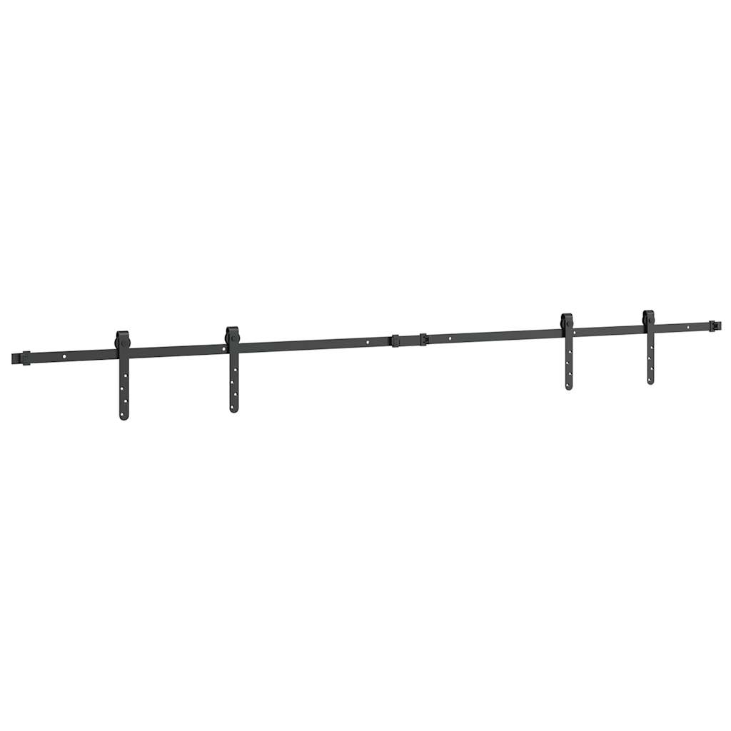 Ophangset voor schuifdeur 213 cm koolstofstaal