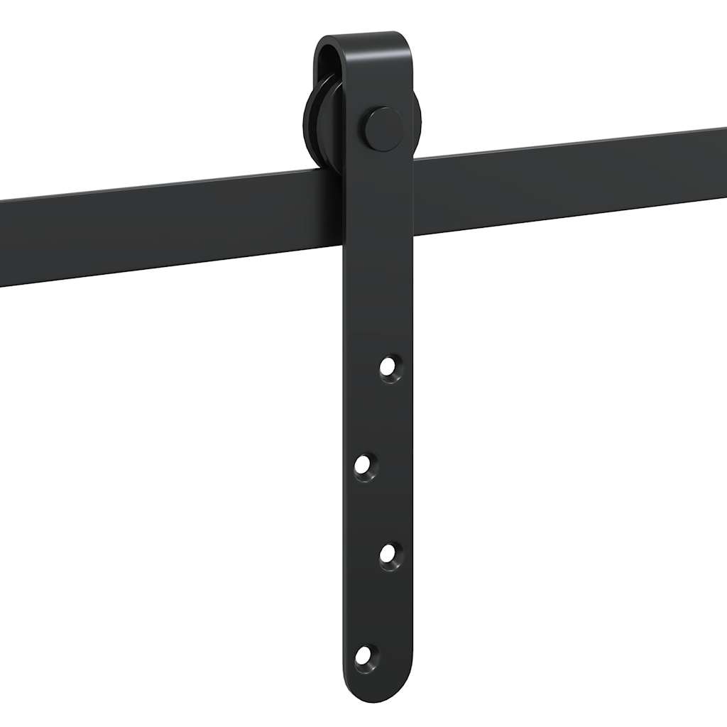 Ophangset voor schuifdeur 213 cm koolstofstaal