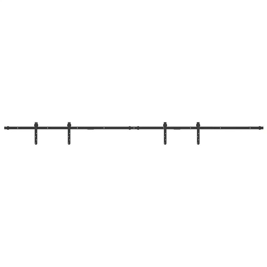 Ophangset voor schuifdeur 244 cm koolstofstaal