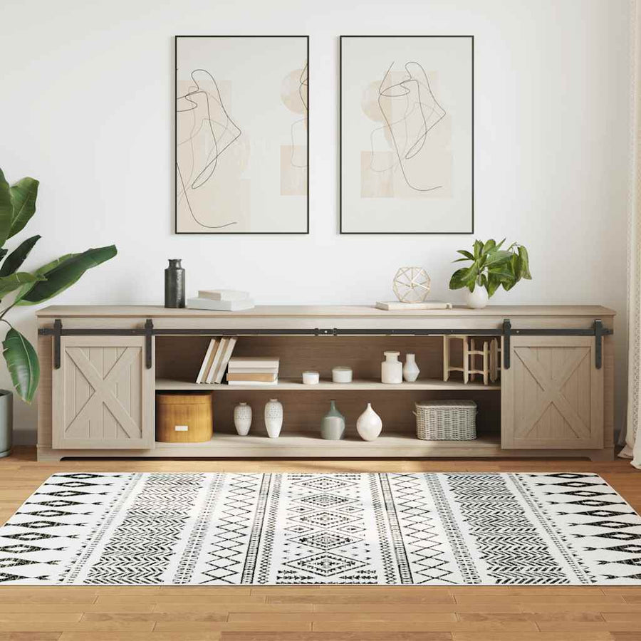 Ophangset voor schuifdeur 244 cm koolstofstaal