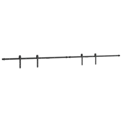 Ophangset voor schuifdeur 244 cm koolstofstaal