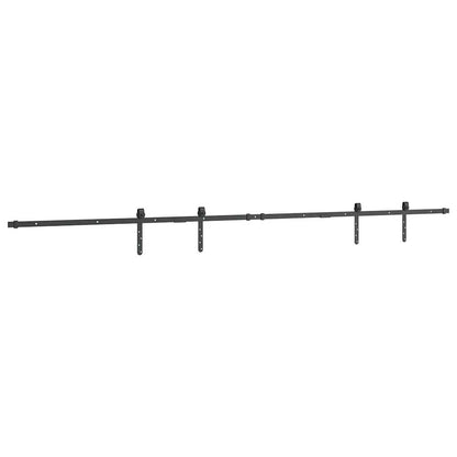 Ophangset voor schuifdeur 244 cm koolstofstaal
