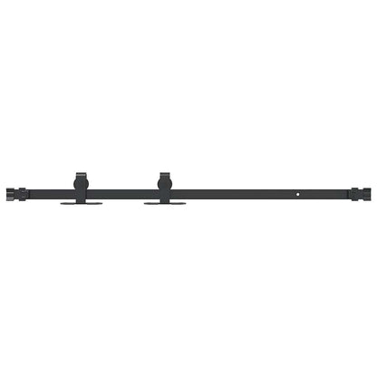 Ophangset voor schuifdeur 91,5 cm koolstofstaal