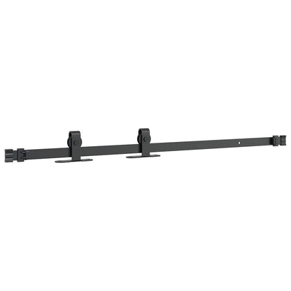 Ophangset voor schuifdeur 91,5 cm koolstofstaal
