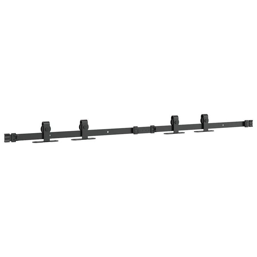 Ophangset voor schuifdeur 122 cm koolstofstaal