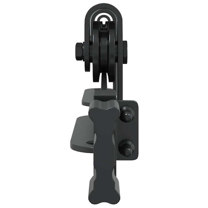 Ophangset voor schuifdeur 122 cm koolstofstaal