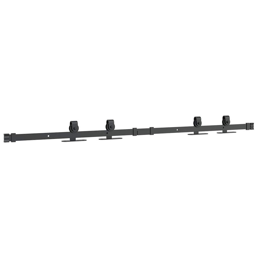 Ophangset voor schuifdeur 122 cm koolstofstaal