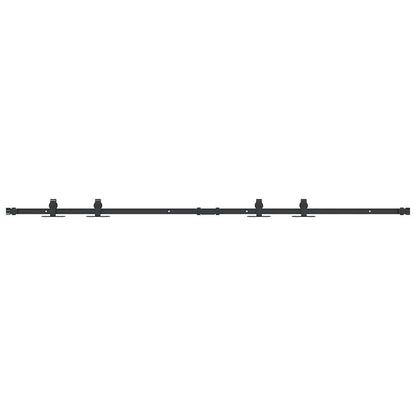 Ophangset voor schuifdeur 183 cm koolstofstaal