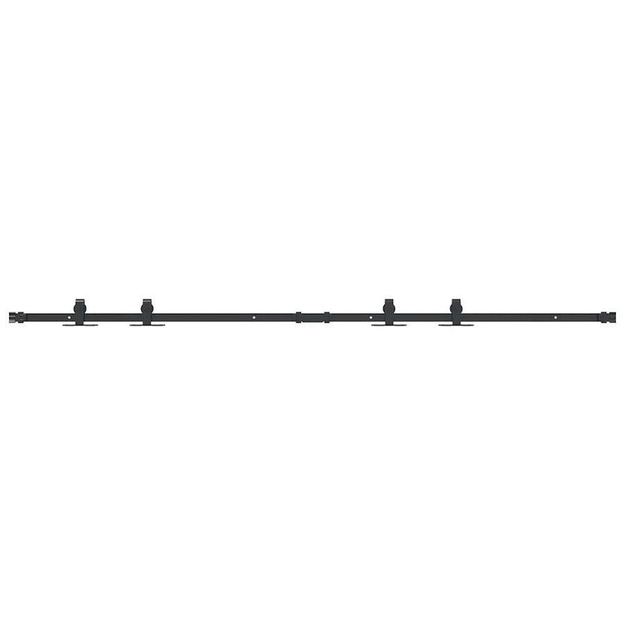 Ophangset voor schuifdeur 183 cm koolstofstaal