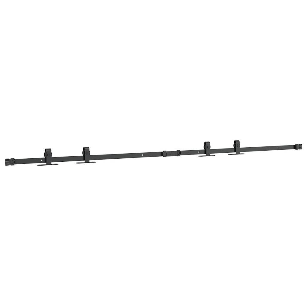 Ophangset voor schuifdeur 183 cm koolstofstaal