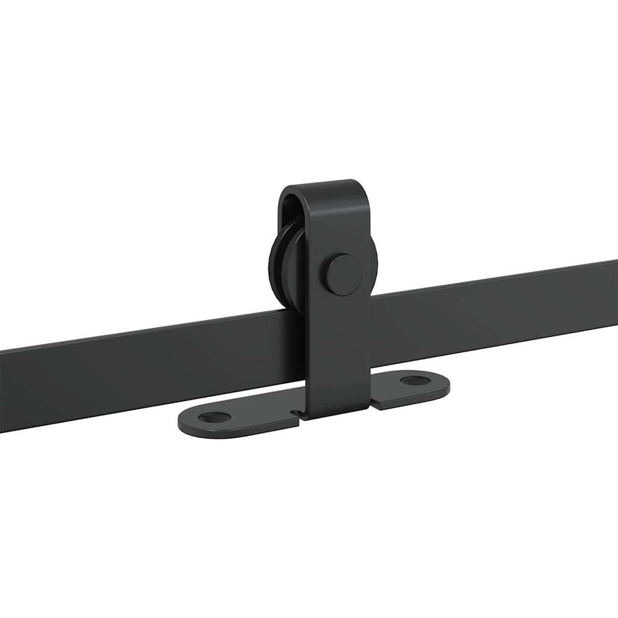 Ophangset voor schuifdeur 183 cm koolstofstaal