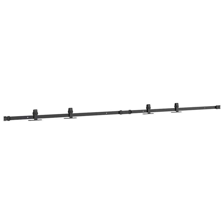 Ophangset voor schuifdeur 200 cm koolstofstaal