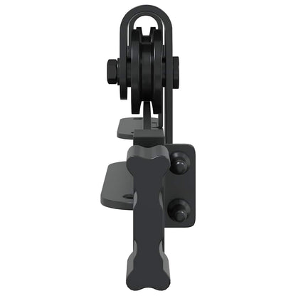 Ophangset voor schuifdeur 213 cm koolstofstaal