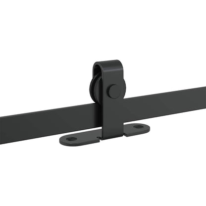 Ophangset voor schuifdeur 213 cm koolstofstaal