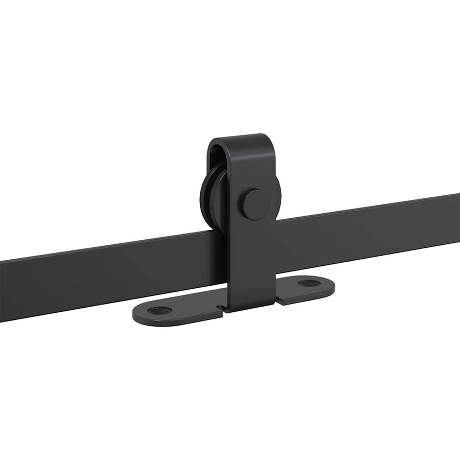 Ophangset voor schuifdeur 213 cm koolstofstaal