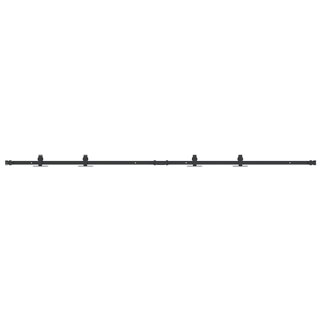 Ophangset voor schuifdeur 213 cm koolstofstaal