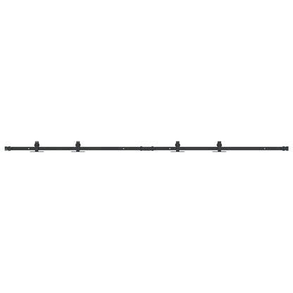 Ophangset voor schuifdeur 213 cm koolstofstaal