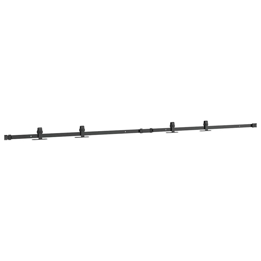 Ophangset voor schuifdeur 213 cm koolstofstaal