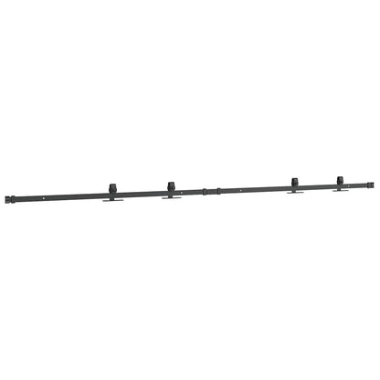 Ophangset voor schuifdeur 213 cm koolstofstaal