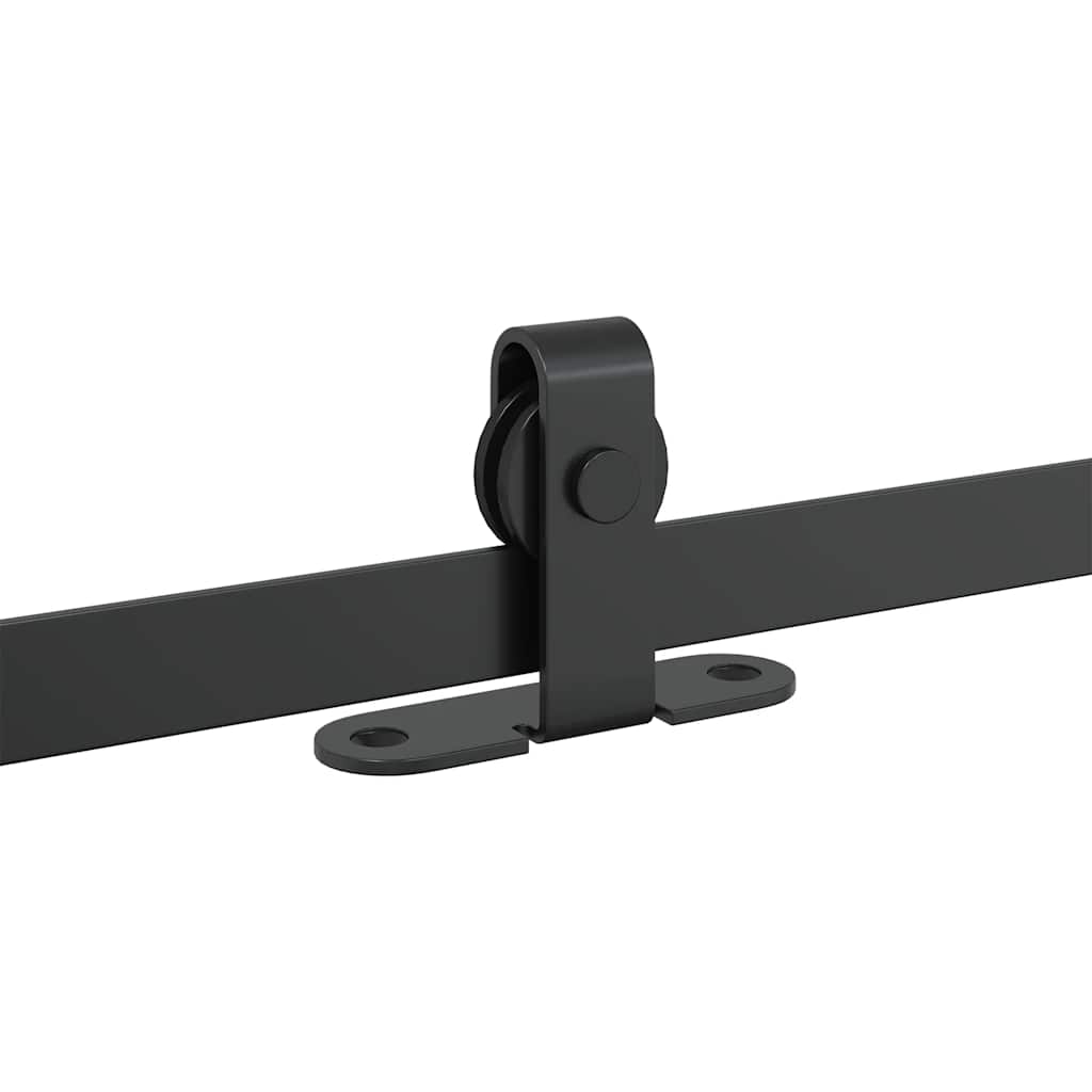 Ophangset voor schuifdeur 213 cm koolstofstaal