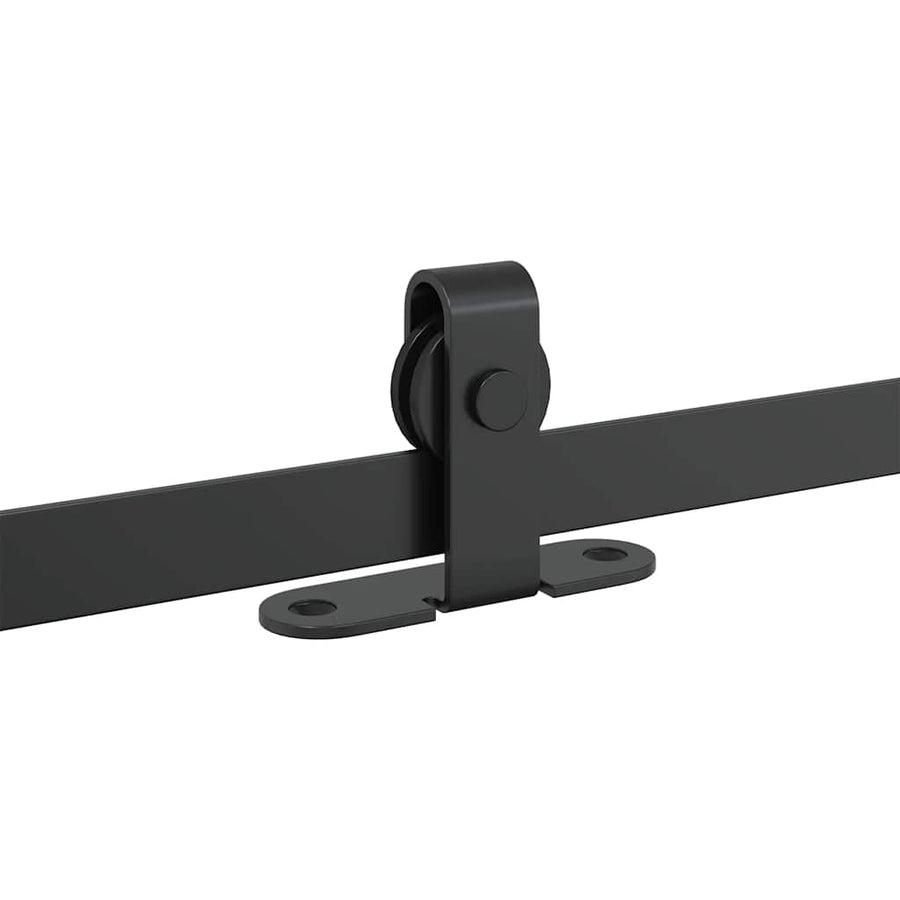 Ophangset voor schuifdeur 213 cm koolstofstaal
